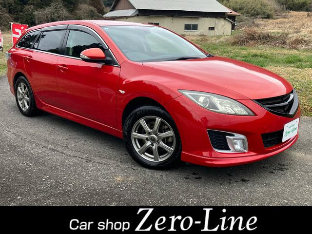 アテンザスポーツワゴン（マツダ）2.5 25S　フロントリップ Aftermarketグリル ナビ 中古車画像