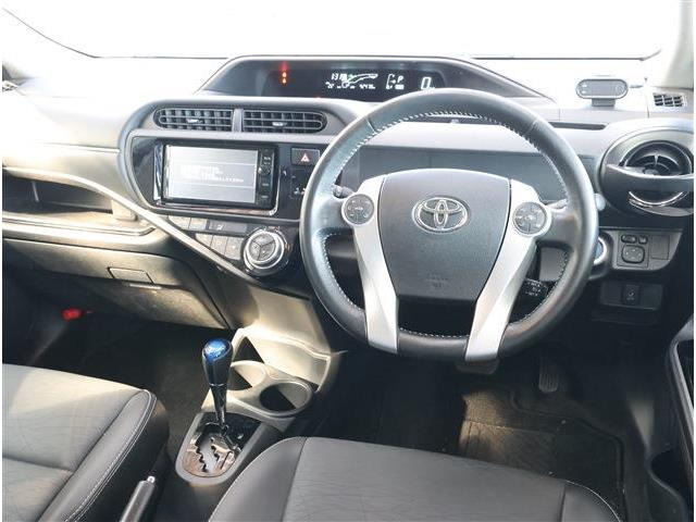 アクア1.5 G ブラックソフトレザーセレクション