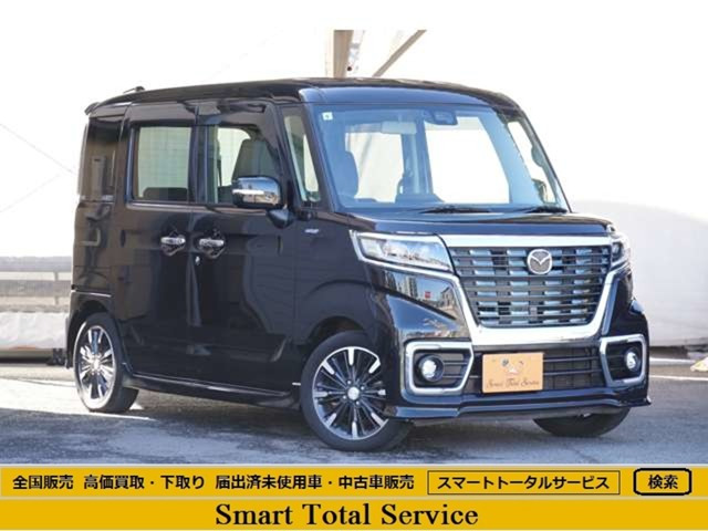 フレアワゴンカスタムスタイル（マツダ）カスタムスタイル ハイブリッド XS　両側パワスラ 衝突被害軽減ボディ ナビ 中古車画像