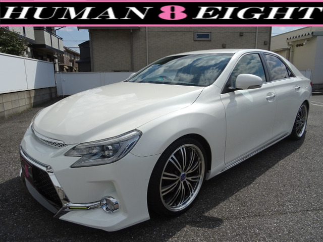 マークX(トヨタ) 2.5 プレミアム　G&amp;rsquo;S前後仕様 19AW ハーフレザー 中古車画像