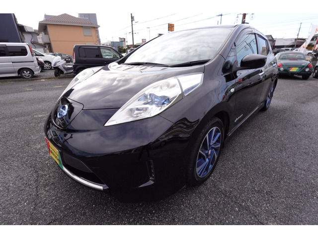 リーフ(日産) X エアロスタイル　純正ナビ地デジ純正エアロ純正LEDライト 中古車画像