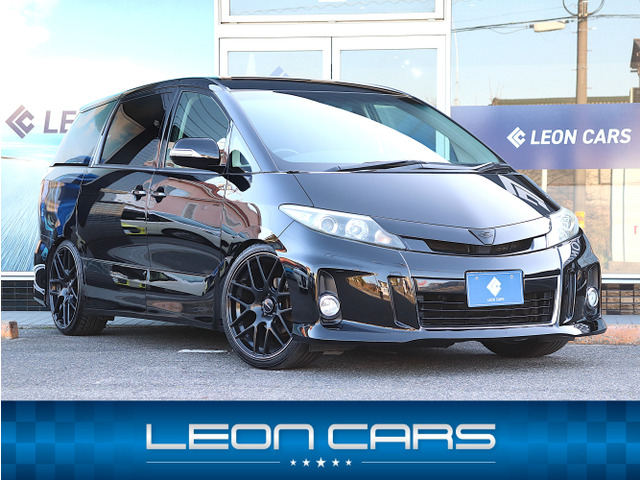 エスティマ(トヨタ) 2.4 アエラス　後期モデル両側電動ドア後席モニター 中古車画像