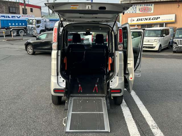 スペーシアハイブリッド(HYBRID) G ウィズ 車いす移動車 リアシート付