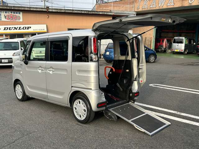 スペーシアハイブリッド(HYBRID) G ウィズ 車いす移動車 リアシート付