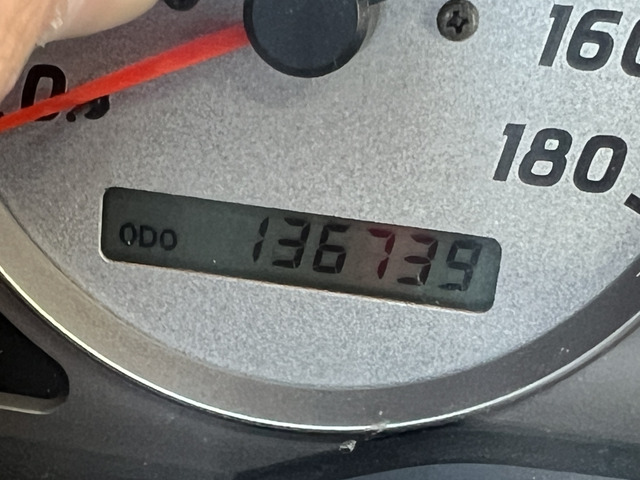 ���s���� 136,739km �����ׂ̈̎����Ȃǂɂ��A�����̕ϓ�������܂��B