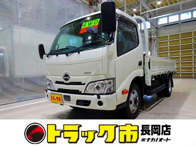 デュトロ4.0 セミロング 全低床 ハイルーフ ディーゼル 4WD