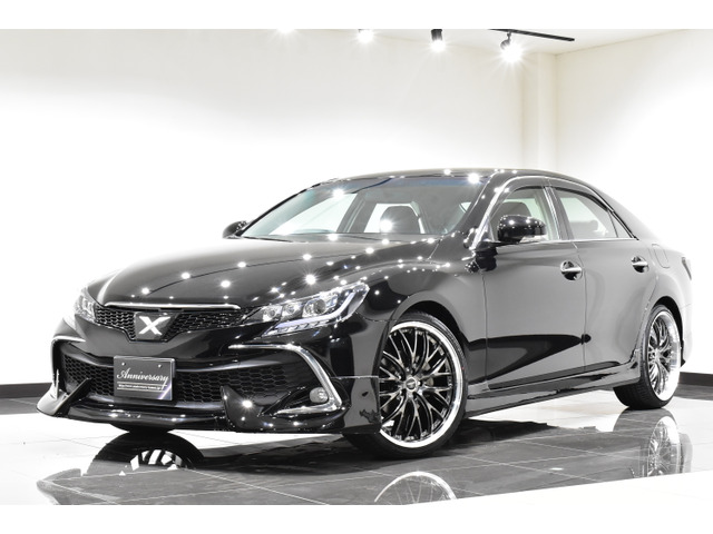 マークX（トヨタ）2.5 250G リラックスセレクション ブラックリミテッド　Bluetooth/20AW/フルエアロ 中古車画像