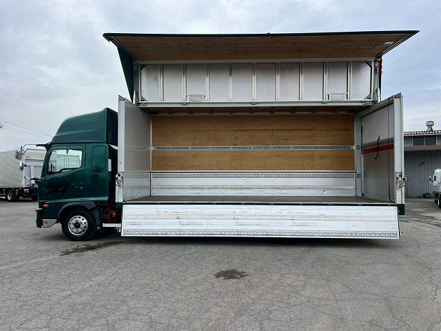 内高241cm!フルキャブ/ベッド付!H30-レンジャー・アルミウイングPG