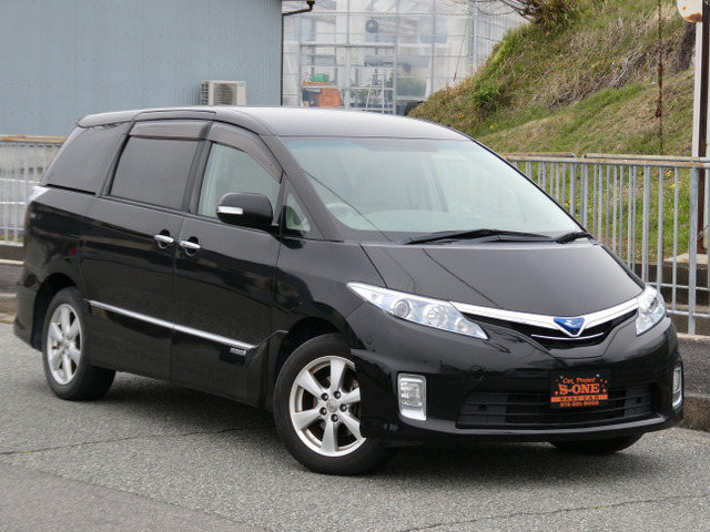 エスティマハイブリッド2.4 G サイドリフトアップシート 4WD