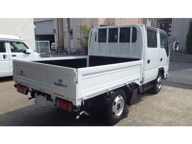 エルフ3.0 ダブルキャブ フルフラットロー ディーゼル 4WD