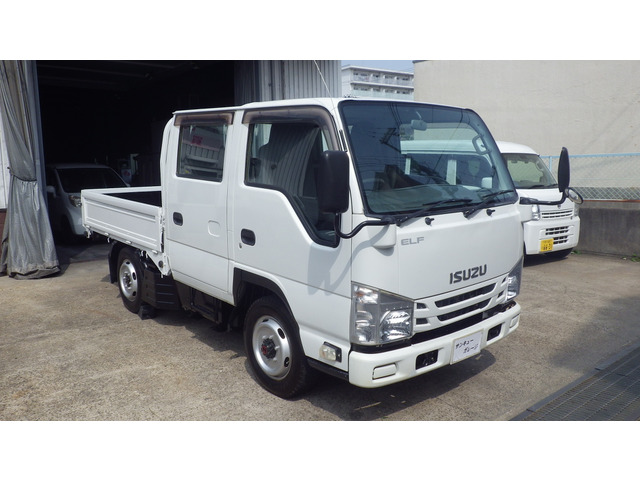 エルフ3.0 ダブルキャブ フルフラットロー ディーゼル 4WD