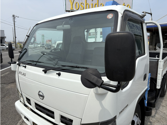 4800cc 2t 2トン 平ボディ タダノ4段クレーン ラジコン付 6速 6MT クラッチレスマニュアル スムーサー6速 内外装仕上げ済み 荷台内寸280&times;208 荷台床3.2mm鉄板張り