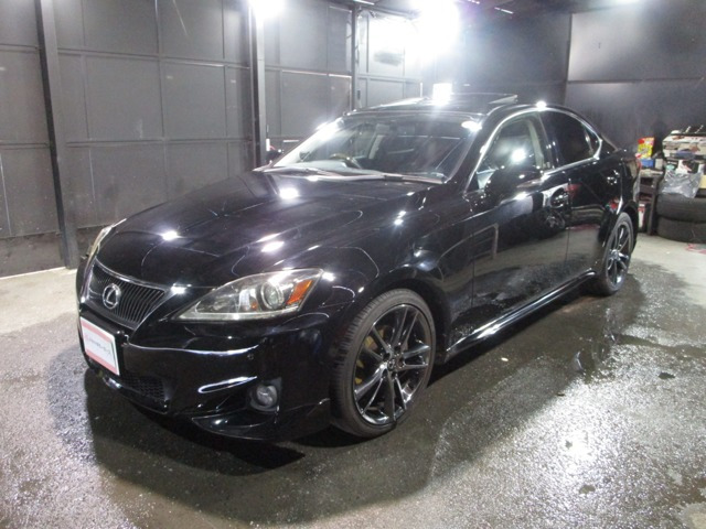 IS（レクサス）250 バージョンL　後期 サンルーフ 黒革 パドルシフト クルコン フルセグ 中古車画像