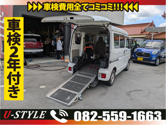 エブリイウィズ 車いす移動車 助手席側リアシート付 5AGS車