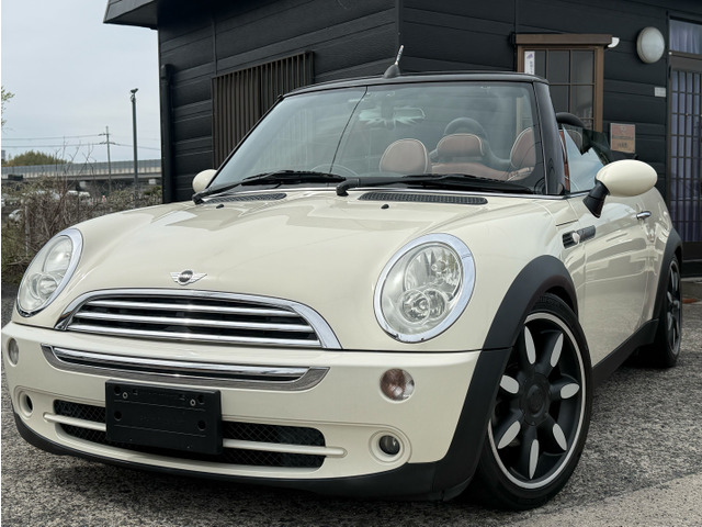ミニコンバーチブル(ミニ) クーパー サイドウォーク　レザーシート 車検整備付 修復歴無 中古車画像
