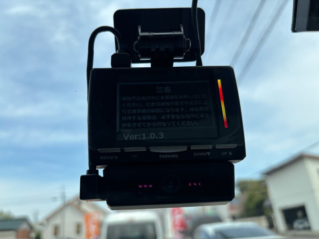 【ドライブレコーダー】搭載しております!