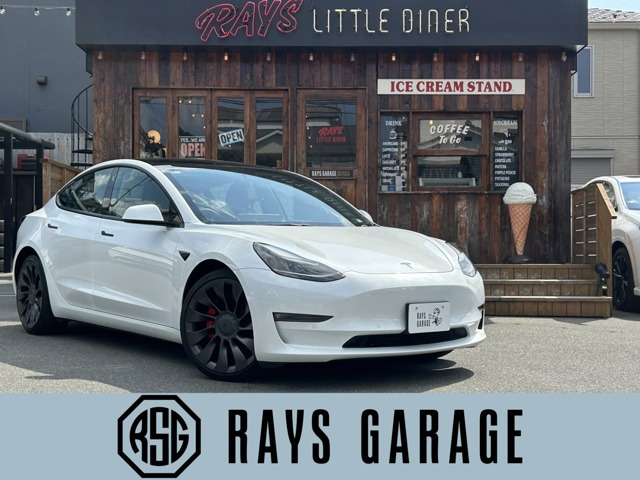 モデル3(テスラ) パフォーマンス 4WD　FSD オートレーンチェンジ オートサモン 中古車画像