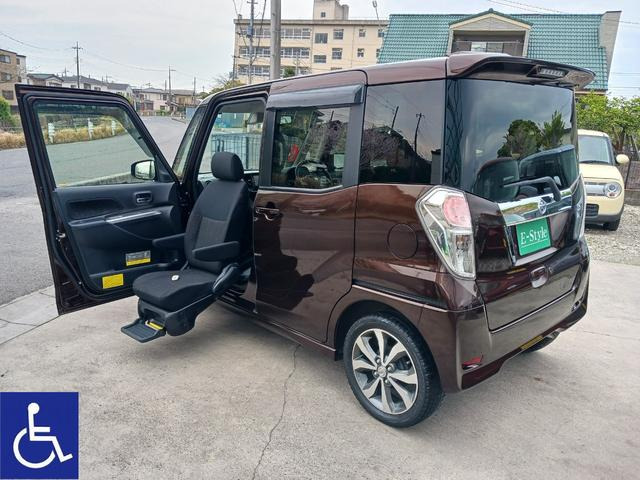 デイズルークスハイウェイスター ターボ アンシャンテ 助手席スライドアップシート