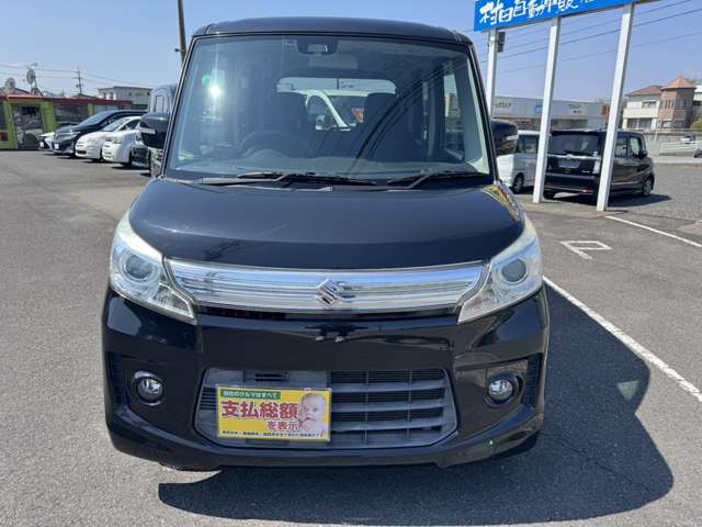 スペーシアG レーダーブレーキサポート スマートフォン連携ナビゲーション