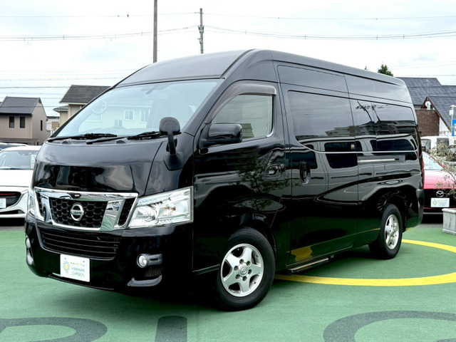 NV350キャラバンワゴン2.5 GX(オートスライドドア付) スーパーロング ハイルーフ 低床