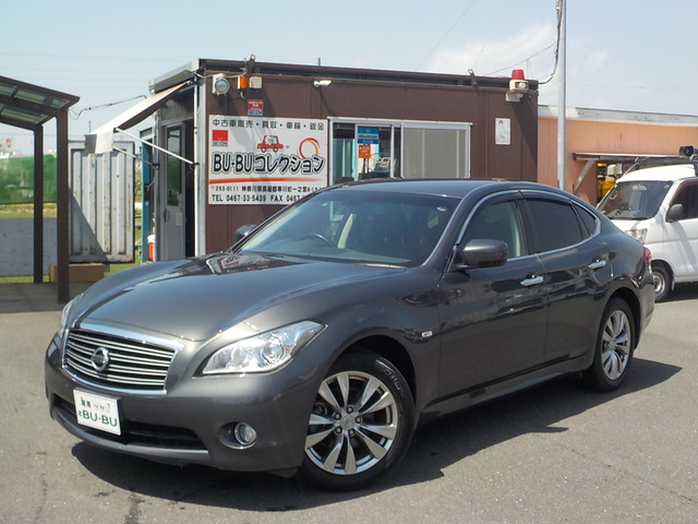 フーガ(日産) 2.5 250GT Aパッケージ　ワンオーナー Bluetooth接続対応 中古車画像