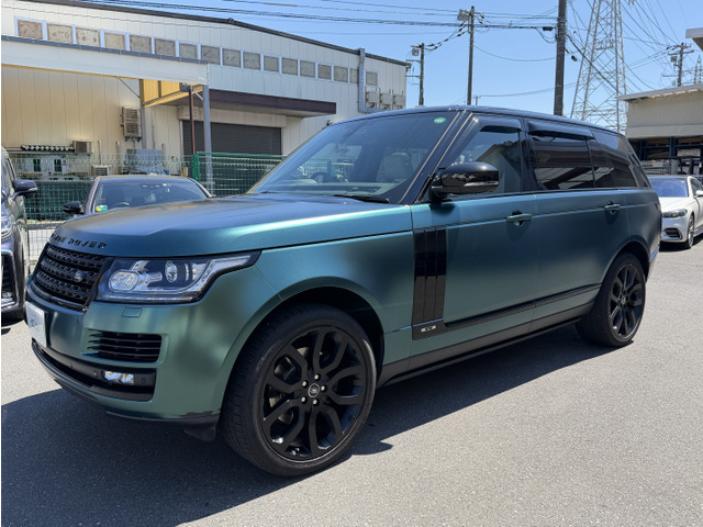 レンジローバー3.0 V6 スーパーチャージドヴォーグ ロングホイールベース 4WD