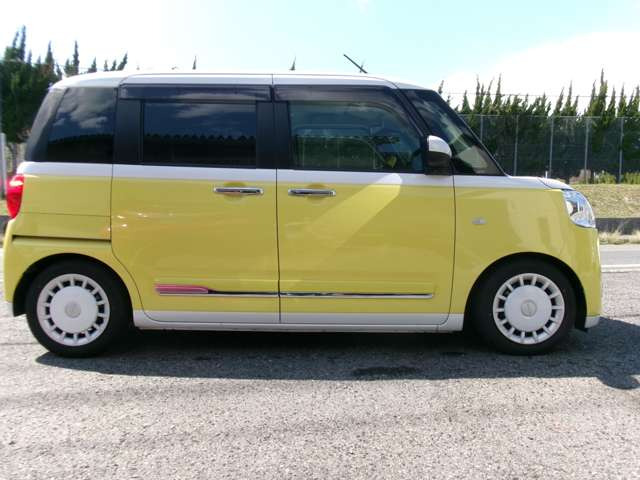 ムーヴキャンバスストライプス Gターボ ecoIDLE非装着車