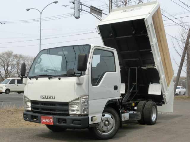 エルフ3.0 強化ダンプ フルフラットロー ディーゼル