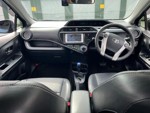 アクア1.5 G ブラックソフトレザーセレクション