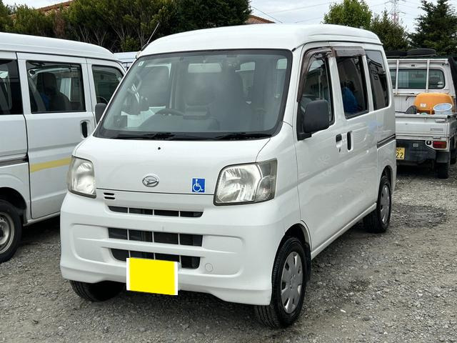 ハイゼットカーゴスローパー リヤシートレス仕様 折り畳み補助シート付き