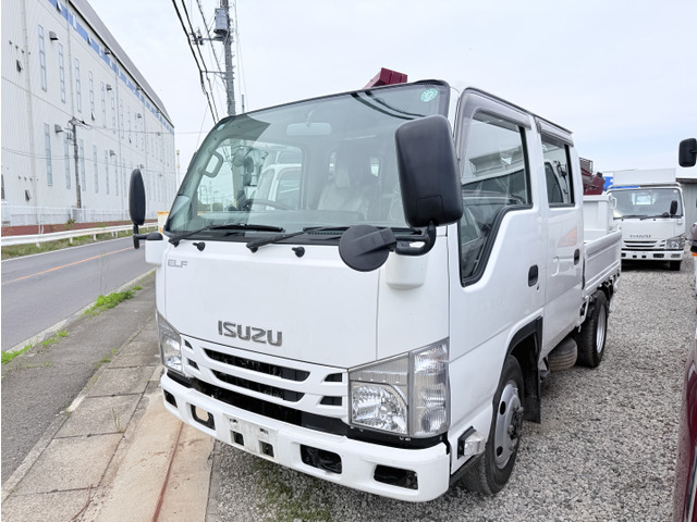 エルフ3.2 ダブルキャブ フラットロー ディーゼル 4WD