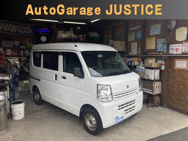 車検2年付・スズキ　エブリィPC・ハイルーフ・オートマ・ETC付き スズキ エブリイ PC ハイルーフ 4WD 4WD・4本新品タイヤ・車検2年整備