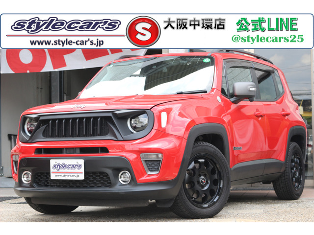 レネゲード(ジープ) リミテッド　バットフェイスグリル クルコン 8.4純 中古車画像