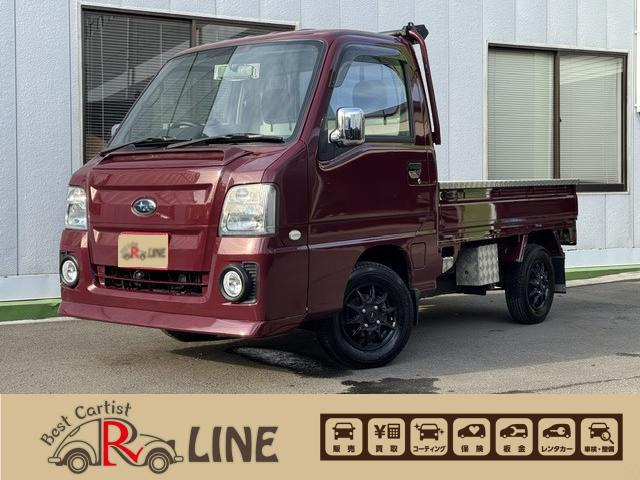 宮城県　スバルサンバーマニュアル4wd　値下げしました！ スバル サンバートラック TC ATVマッドタイヤ 5速マニュアル
