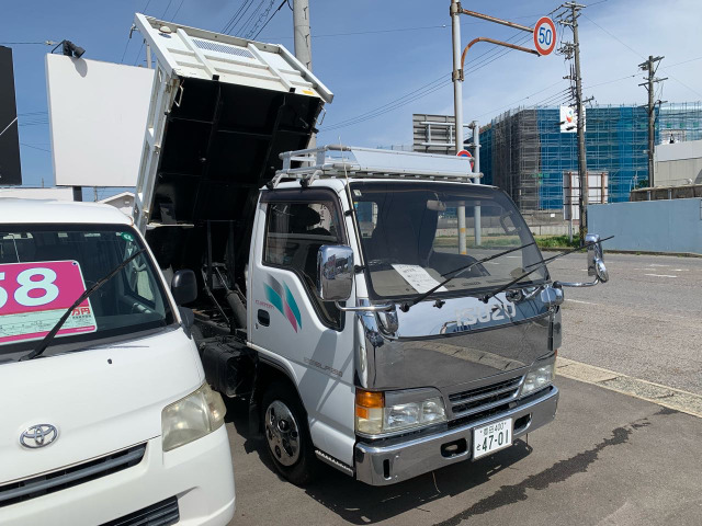 エルフ5.0 強化ダンプ ワイド ロング 高床 LTD ディーゼル