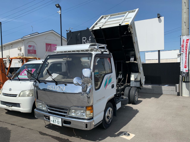 エルフ5.0 強化ダンプ ワイド ロング 高床 LTD ディーゼル