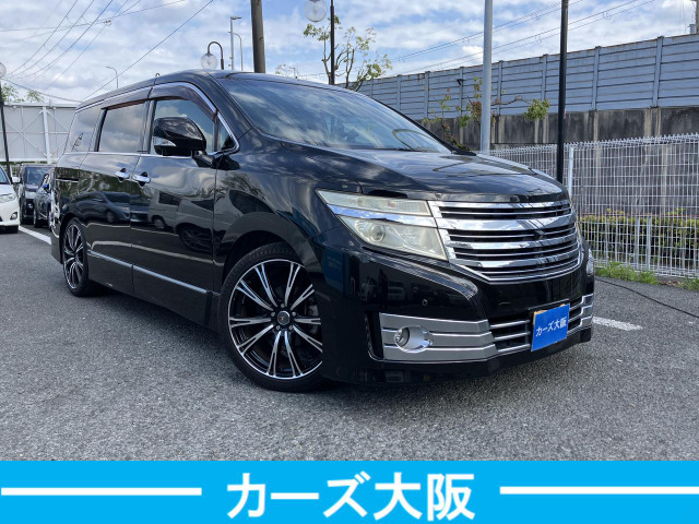 エルグランド2.5 ライダー 黒本革シート マニュアルシート