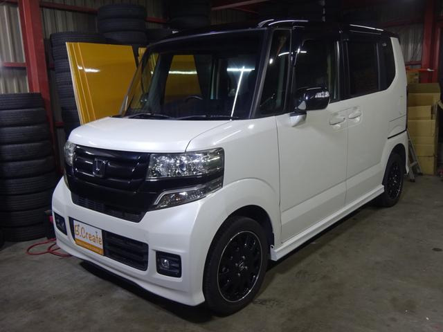 N-BOXカスタムG ターボ Lパッケージ 2トーンカラースタイル 4WD