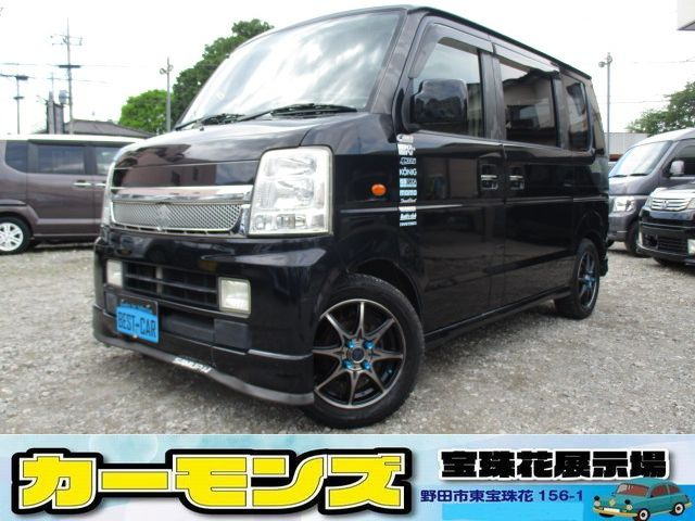 スクラムワゴン（マツダ）PZ ターボ　ナビTV Aftermarketマフラー 左自動ドア 中古車画像