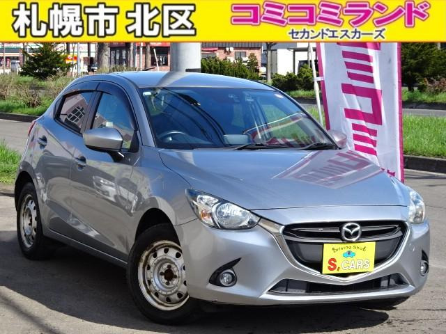 デミオ(マツダ) 1.3 13S 4WD　事故無し 保証1年 メーカーナビ 中古車画像