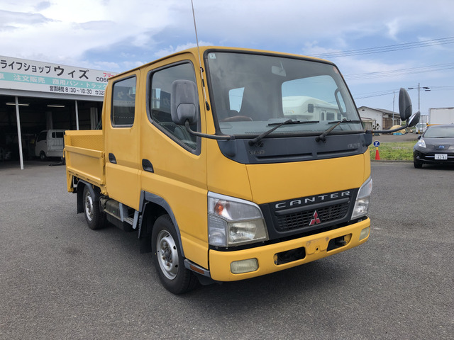 キャンターガッツ3.0 ダブルキャブ ロング 全低床 DX ディーゼル 4WD