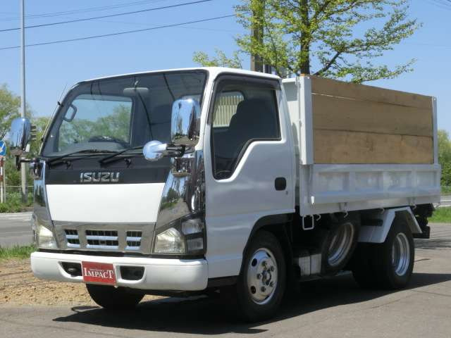 エルフ4.8 三転強化ダンプ 高床 ディーゼル