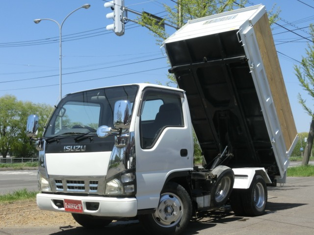 エルフ4.8 三転強化ダンプ 高床 ディーゼル