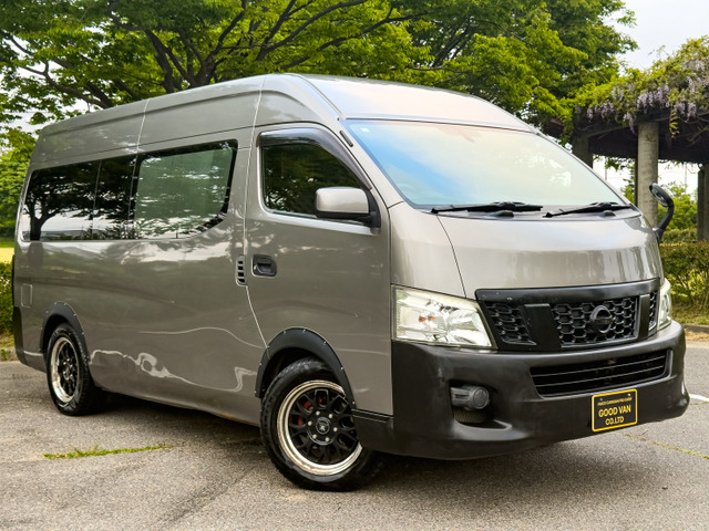 NV350キャラバン2.5 DX スーパーロング ワイド ハイルーフ ディーゼル 4WD