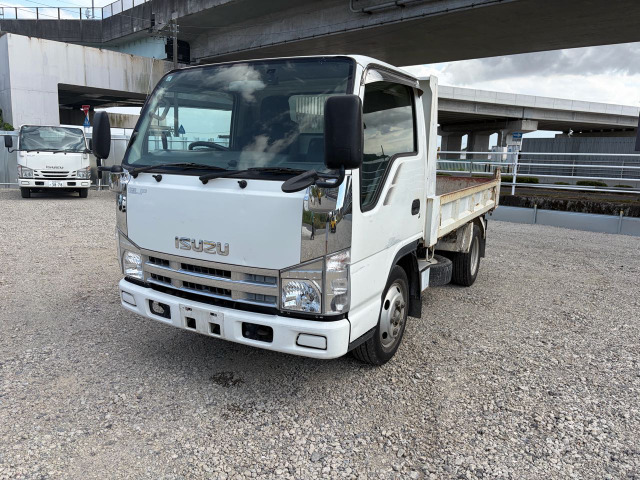 エルフ4.3 強化ダンプ フルフラットロー ディーゼル
