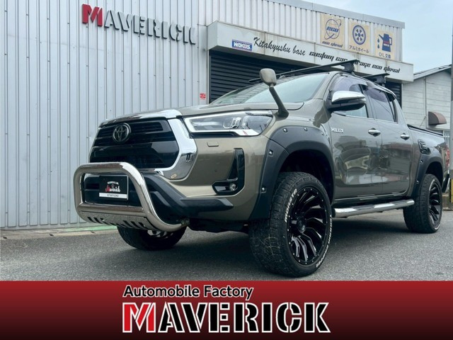 ハイラックス(トヨタ) 2.4 Z ディーゼル 4WD　純正ベッドライナーアルパインナビ 中古車画像