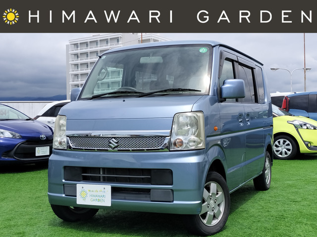 スズキ エブリイワゴン ブルー系」の中古車 | 中古車情報・中古車検索