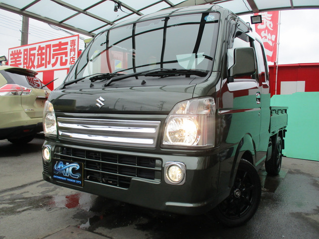 車検長、キャリー4WD スズキ キャリイ スーパーキャリイ X 4WD 4WD1オーナー保証走行距離無
