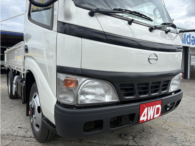 4000cc 2t 2�g�� ���{�f�B 4WD ���s76000K �A�I���J�o�[�t 3�l��� ���O���d�グ�ς� �ύ�2000Kg 5�� 5MT 3�y�_��