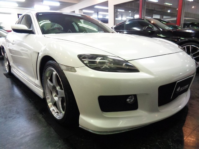 RX-8�^�C�vS�X�m�[�u���C�N�z���C�g�p�[���J���[MAZDASPEED�G�A��&RENESIS���[�^���[�G���W��6MT�~�b�V����&�}�t���[�ԍ���MAZDASPEED�A���~�������[���Ԃ����ɂ��܂���